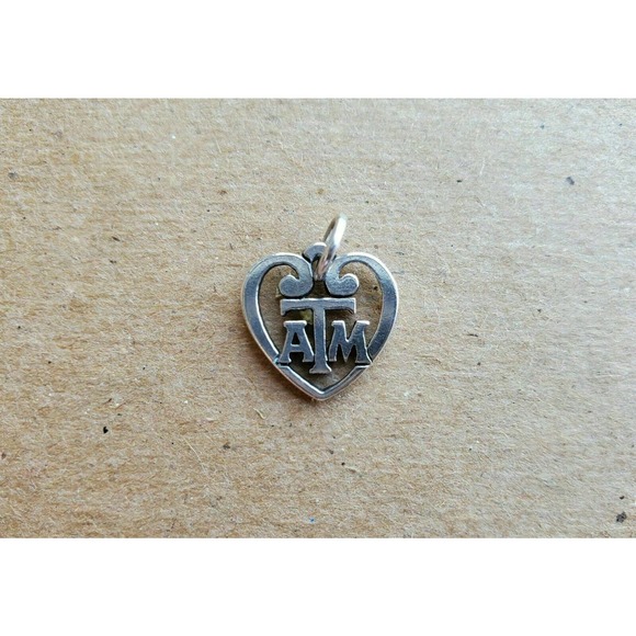 James Avery Sterling Silver ATM Heart Charm Rare